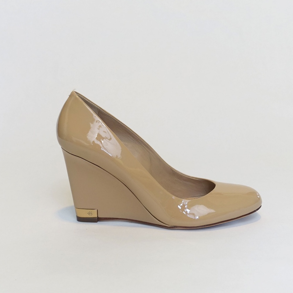 Tory Burch Patent Leather Wedge | Size 11